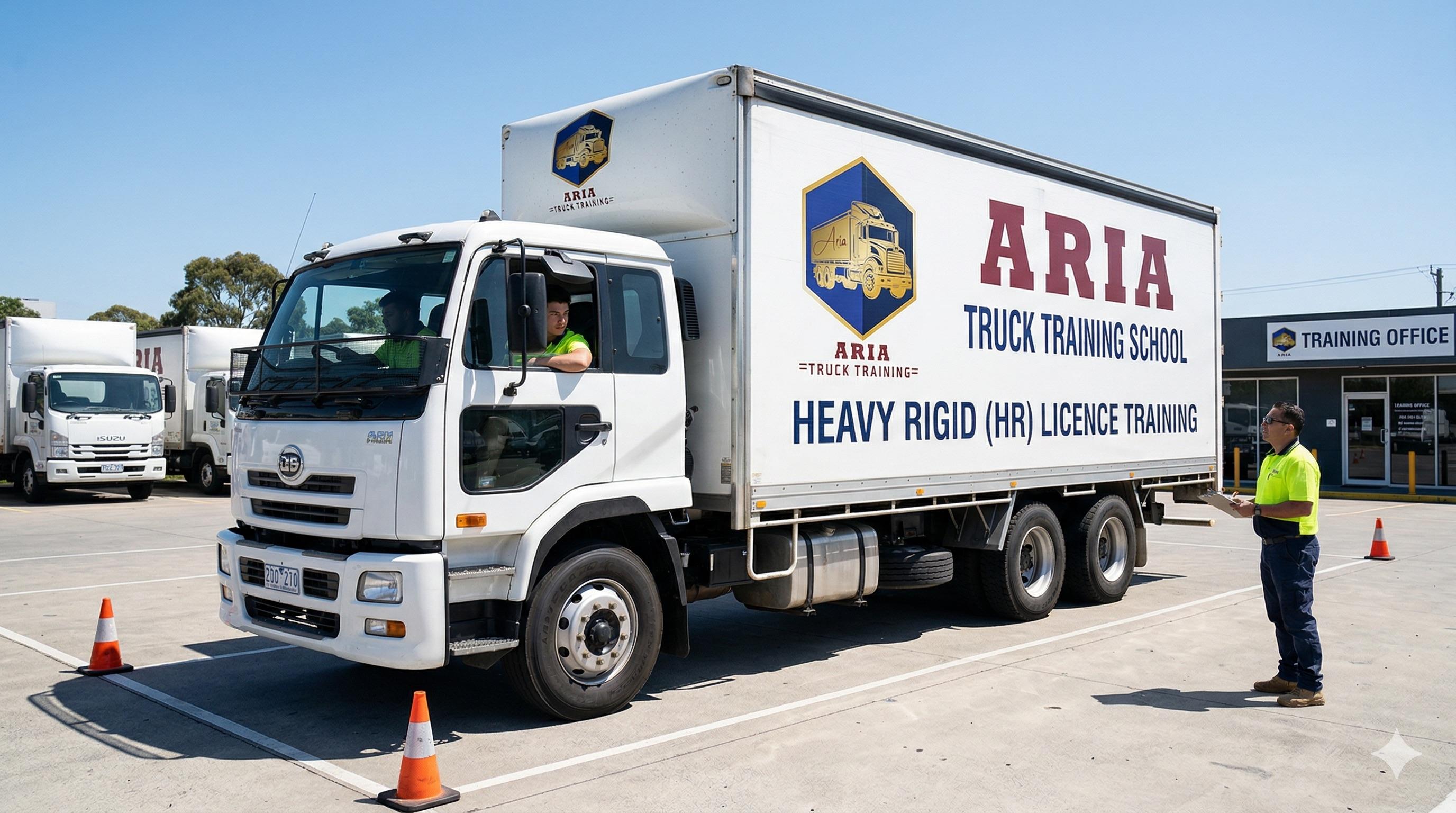 ARIA Truck Training — professional truck driving lesson